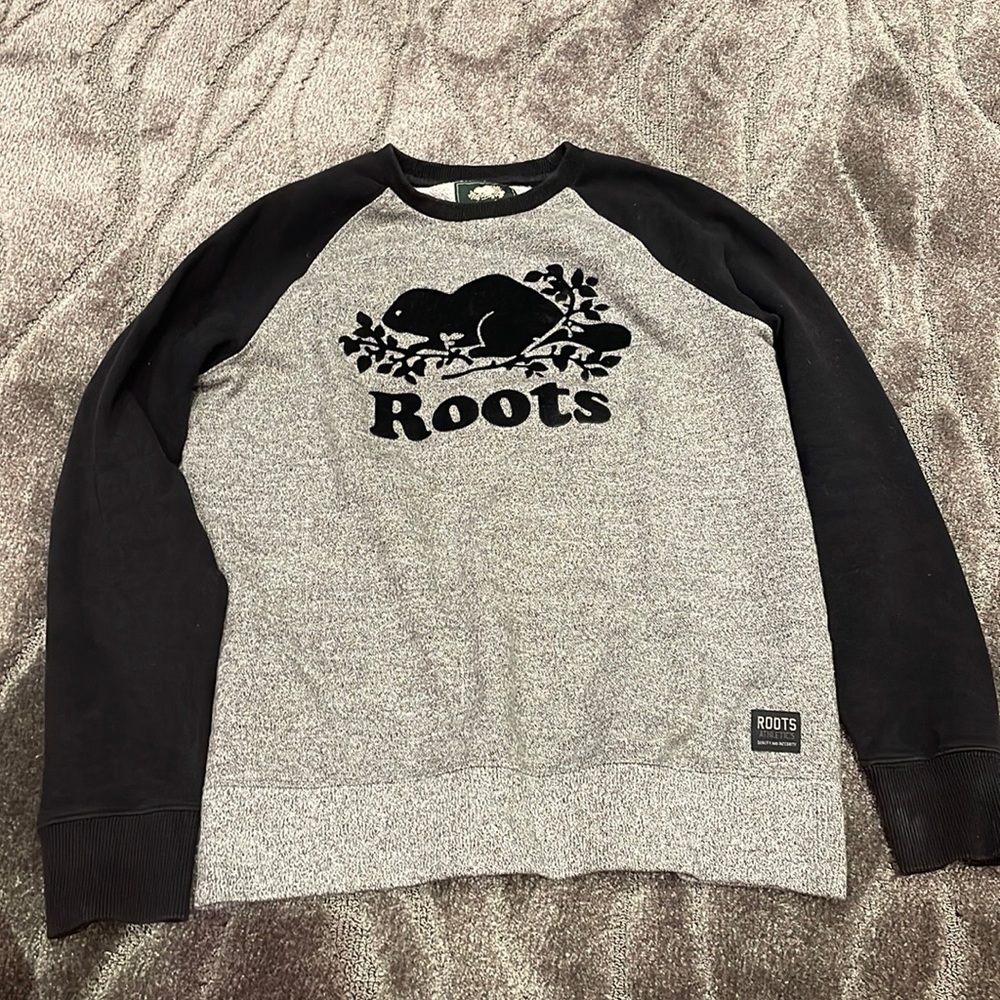 Canada Roots Crewneck Sweatshirt Size Medium